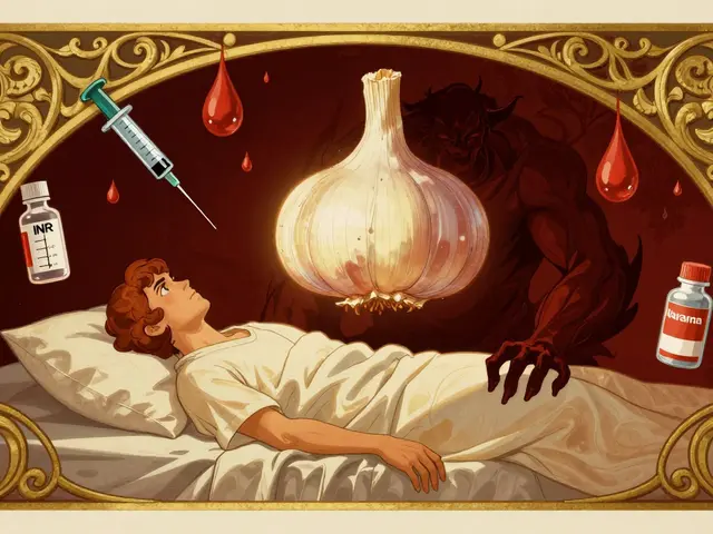 Garlic Supplements and Anticoagulants: What You Need to Know About Bleeding Risk