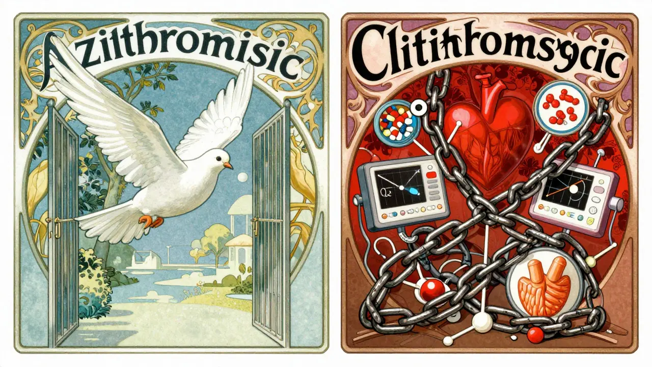 White dove vs iron chains, comparing safe and risky antibiotics